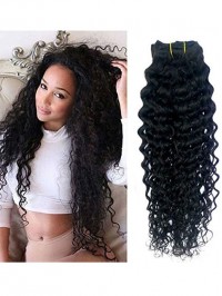 Doren Curly Clip In Human Hair Extensions Virgin Remy Hair