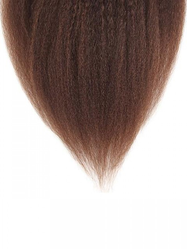 Kinky Yaki Straight Clip In Human Hair Extensions