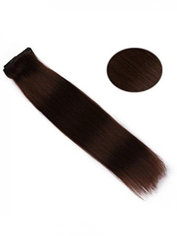 Long Straight Human Hair One Piece Clip In Hair Extensions