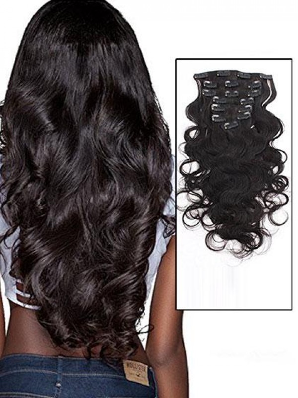 Order Wigs Online Clip In Human Hair Extensions Double Weft