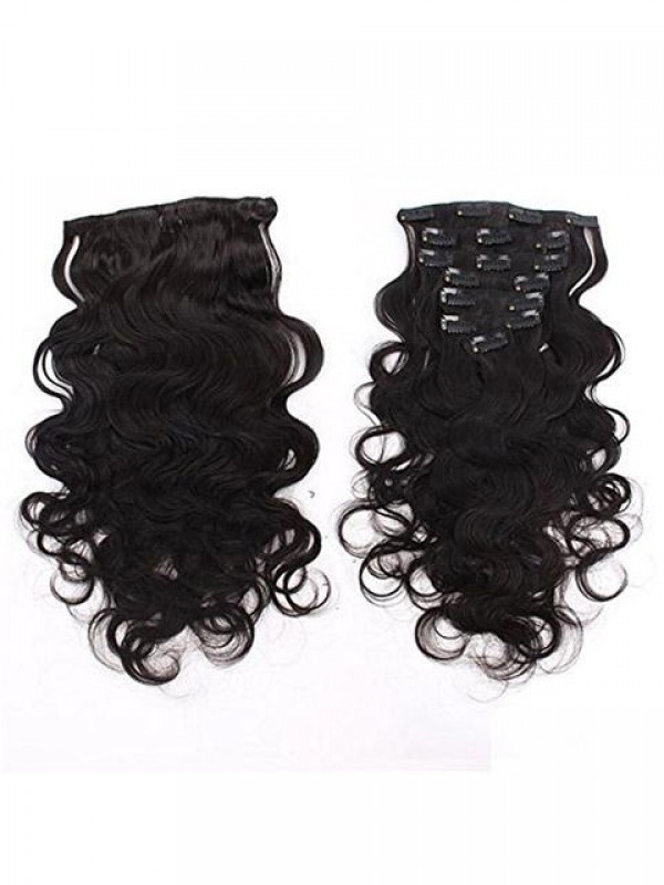 Order Wigs Online Clip In Human Hair Extensions Double Weft