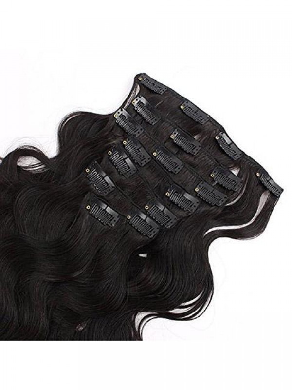 Order Wigs Online Clip In Human Hair Extensions Double Weft