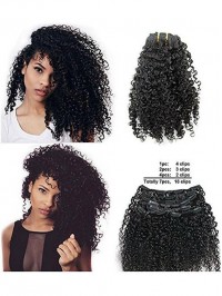 Remy Virgin Hair Kinky Curly African American Hair Extensions