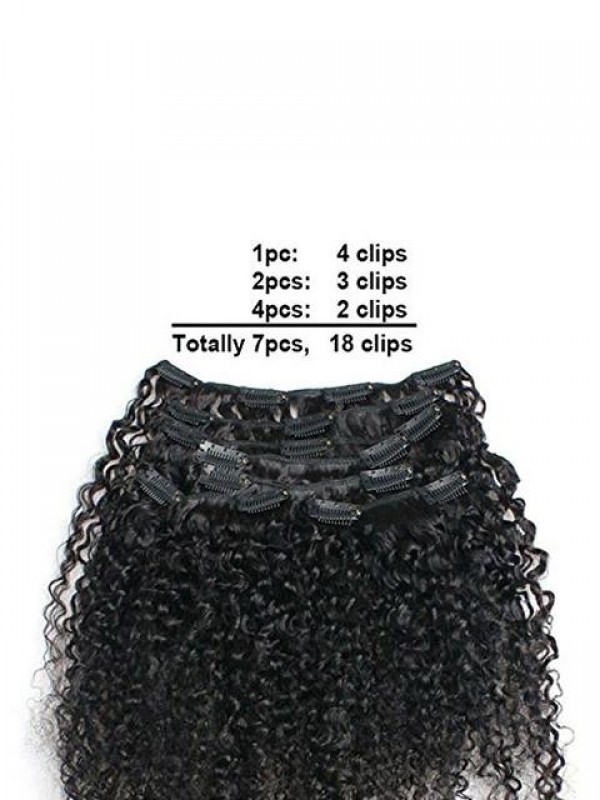 Remy Virgin Hair Kinky Curly African American Hair Extensions