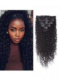 Clip In Human Hair Extensions Full Head 10 Pieces