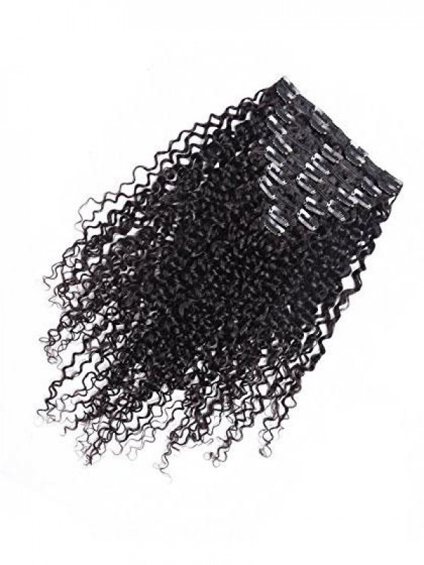 Clip In Human Hair Extensions Full Head 10 Pieces