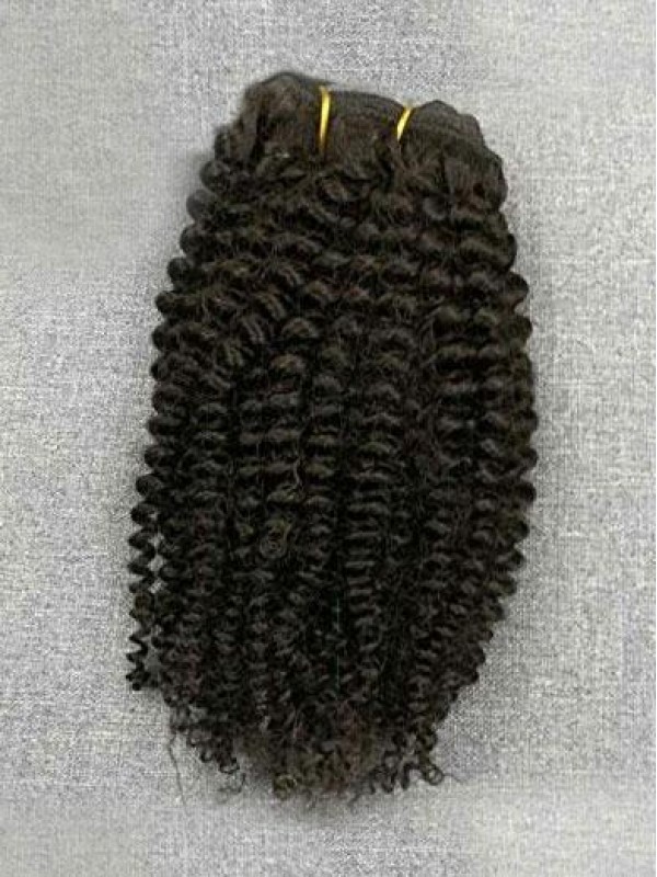 Ugea 20Inch 120G Virgin Curly Clip In Hair Extensions