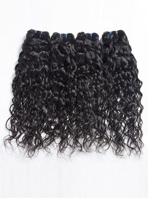 4 Bundles Water Wave Wet And Wavy Water Weave Human Hair Bundles