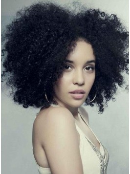 7 Pcs Clip In African American Fashion Human Hair ...