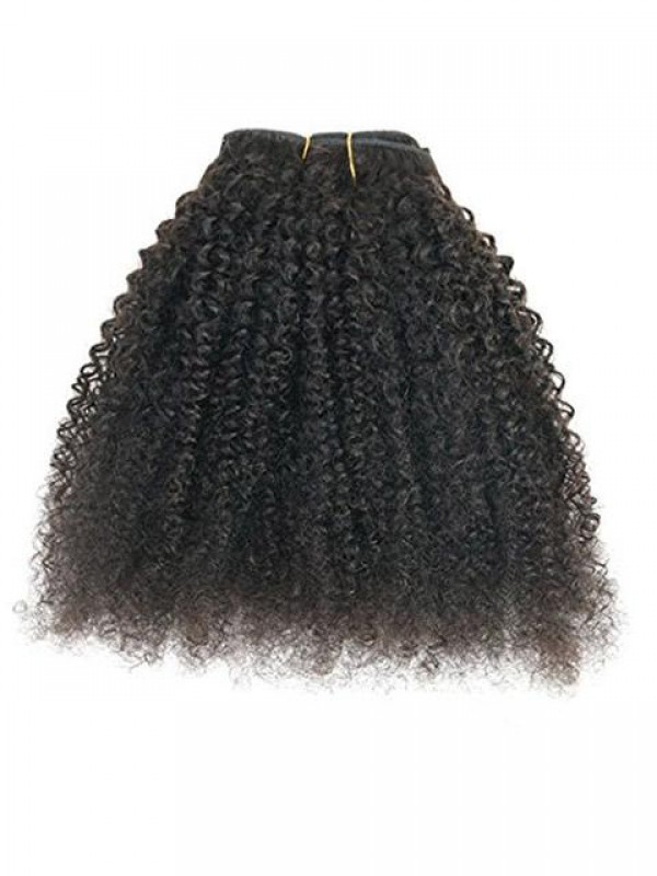 Afro Kinky Curly Clip In Hair Extensions Human Hair