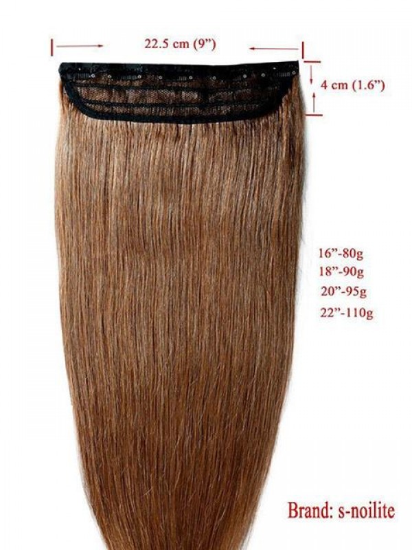 Clip In Synthetic Hair Extensions Full Head One Piece 5 Clips