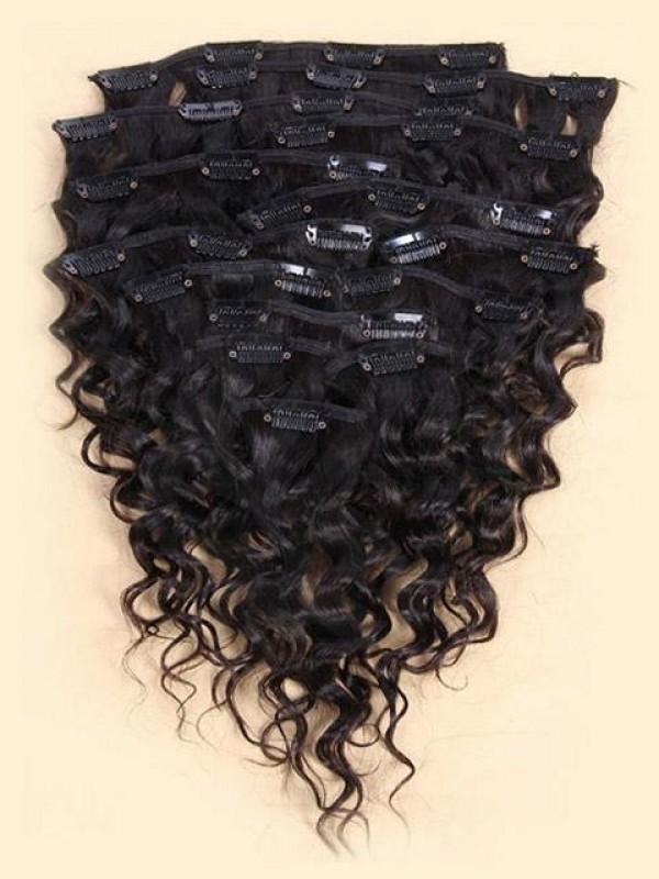 Curly Clip In Extension Human Hair