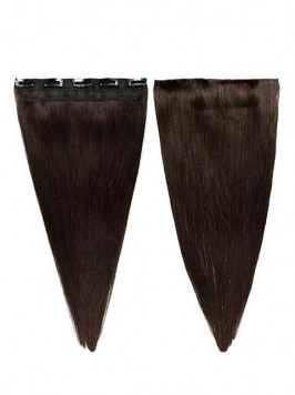 Full Head 1 Piece 5 Clips Clip In Remy Human Hair ...