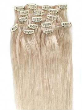 Long Straight Clip In Synthetic Hair Extension