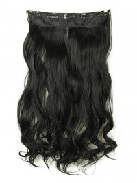 Long Wave One Piece Clip In Hair Extension