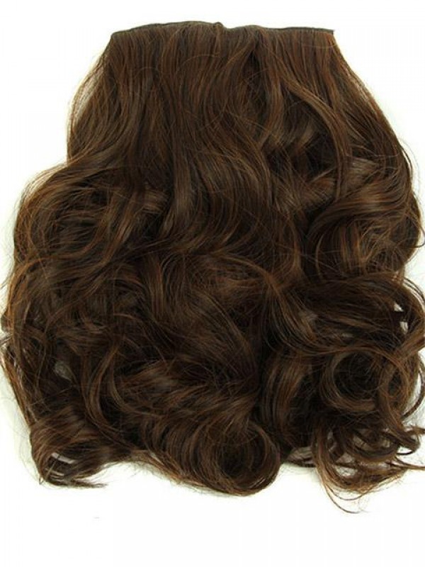 Long Wave Sythetic Hair 7 Pcs Clip In Hair Extensions