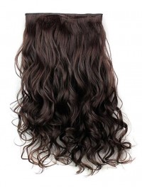 One Piece Clip In Synthetic Hair Extension