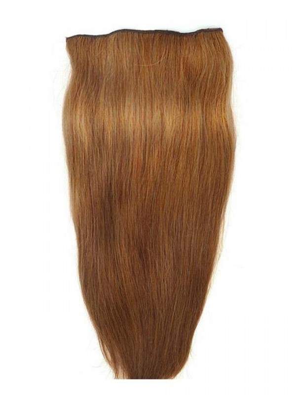 8Pcs Synthetic With Double Weft Thick To The Ends Clip In Extension