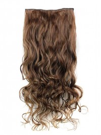 Synthetic One Piece Clip In Hair Extension