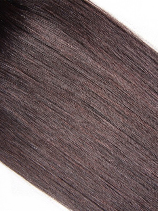 115g Natural Black Clip In Human Hair Extensions Virgin Hair 8Pcs/set