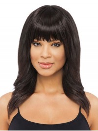 Long Straight Black Wig