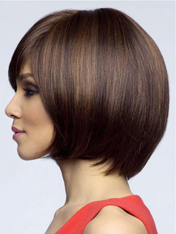 Bob Short Straight Lace Front Human Wig