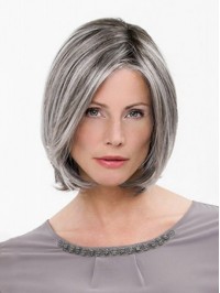 Bob Capless Straight Synthetic Wigs 10 Inches
