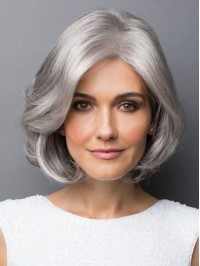 Classic Short Wavy Lace Front Synthetic Wigs 12 Inches