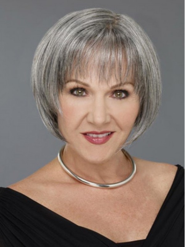 Short Straight Lace Front Synthetic Hair Wigs 6 Inches