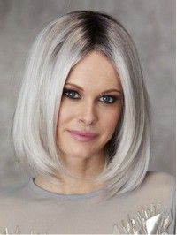 Sweet Medium Straight Capless Synthetic Wigs 14 Inches
