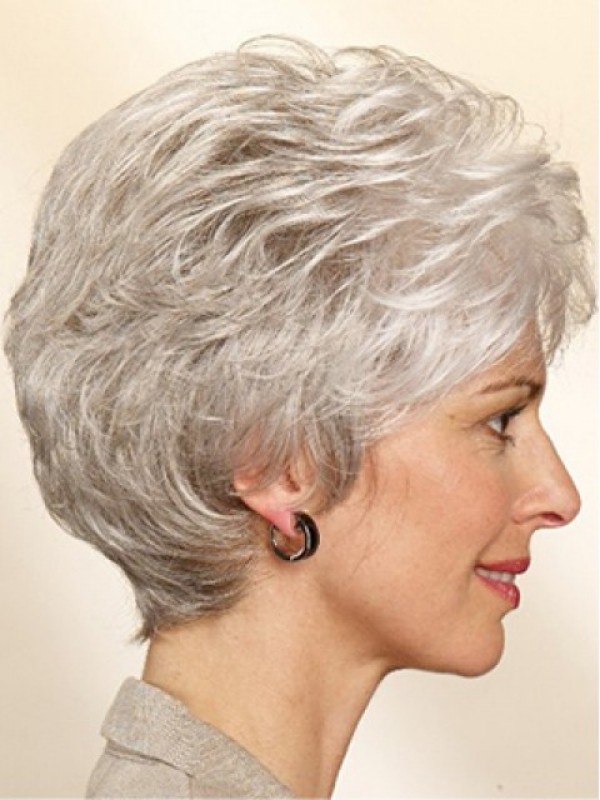 Beautiful Modern Capless Synthetic Wigs 6 Inches