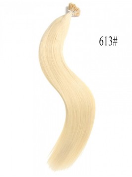 100S Keratin Stick I-tip UNice Straight Virgin Hum...