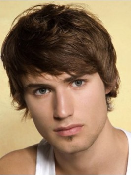 Short Wavy Mens Wigs