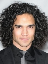 Long Curly Lace Men Wigs