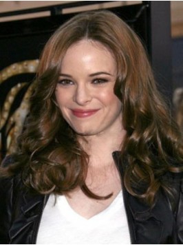 Danielle Panabaker Central Parting Long Wavy Synth...