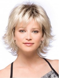 Blonde Straight Short Wig