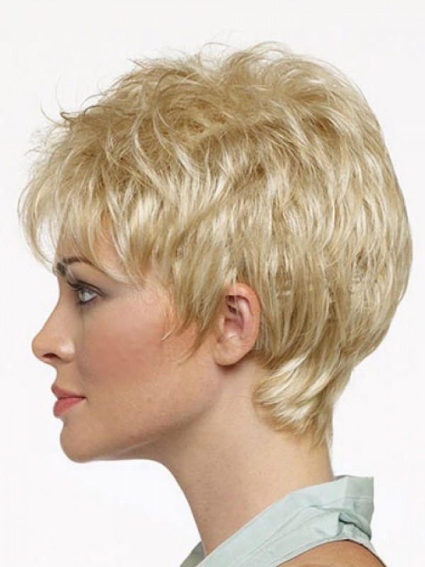 Blonde Short Straight Boy Cut Wig