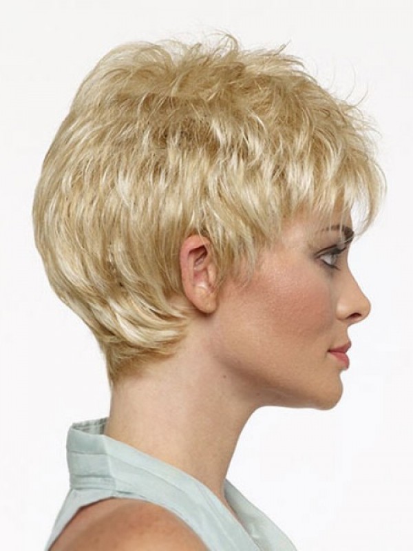 Blonde Short Straight Boy Cut Wig