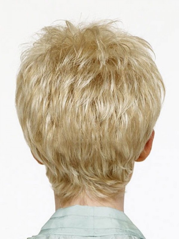 Blonde Short Straight Boy Cut Wig