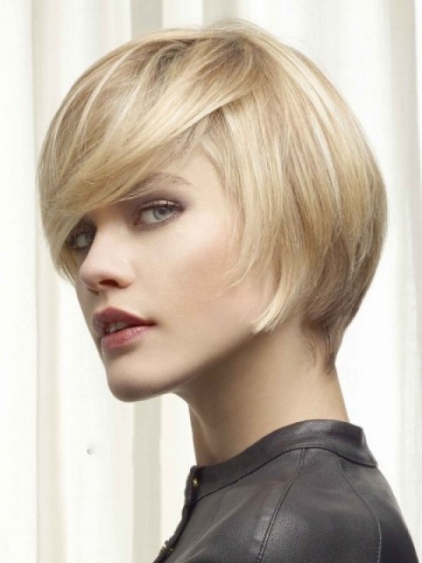 Blonde Short Straight Wig