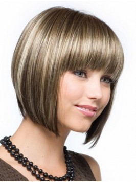 Ombre Straight Bob Short Wig