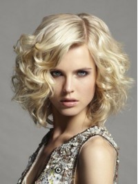 Short Wavy Blonde