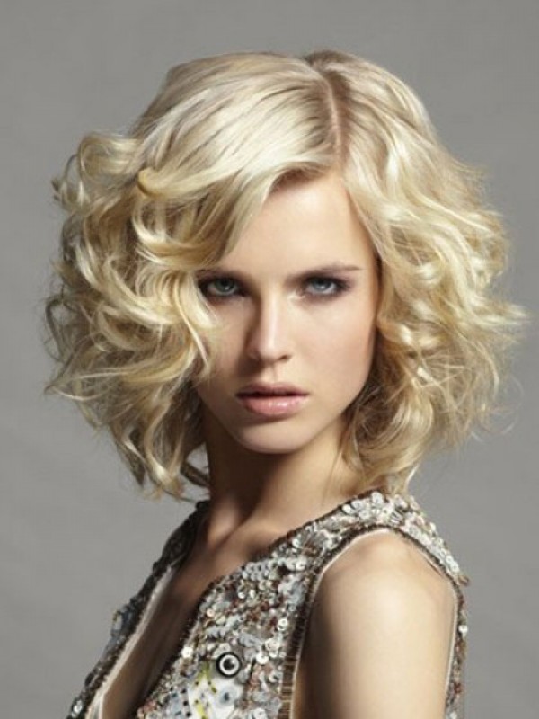 Short Wavy Blonde