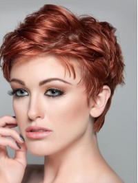 Short Straight Lace Front Wig