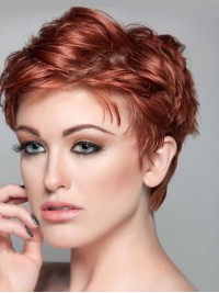 Short Straight Lace Front Wig