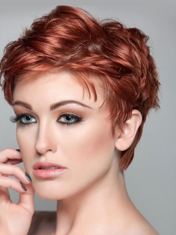 Short Straight Lace Front Wig