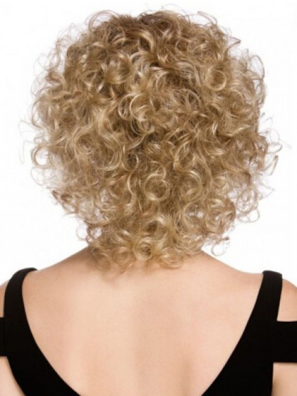 Blonde Curly Wig