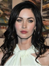 Megan Fox Long Wavy Lace Front Wig