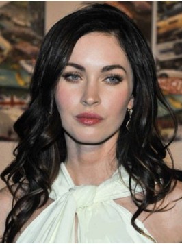 Megan Fox Long Wavy Lace Front Wig