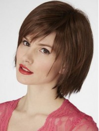 Straight Short Lace Front Wig